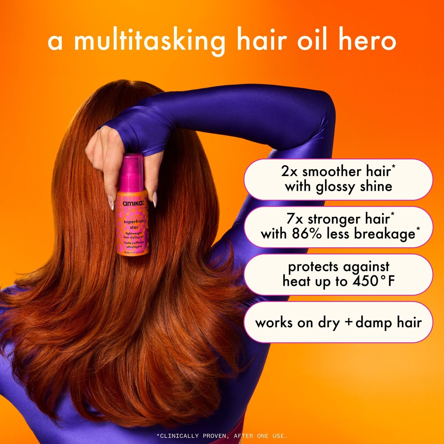 Amika Superfruit Star Lightweight Oil 1.7 oz