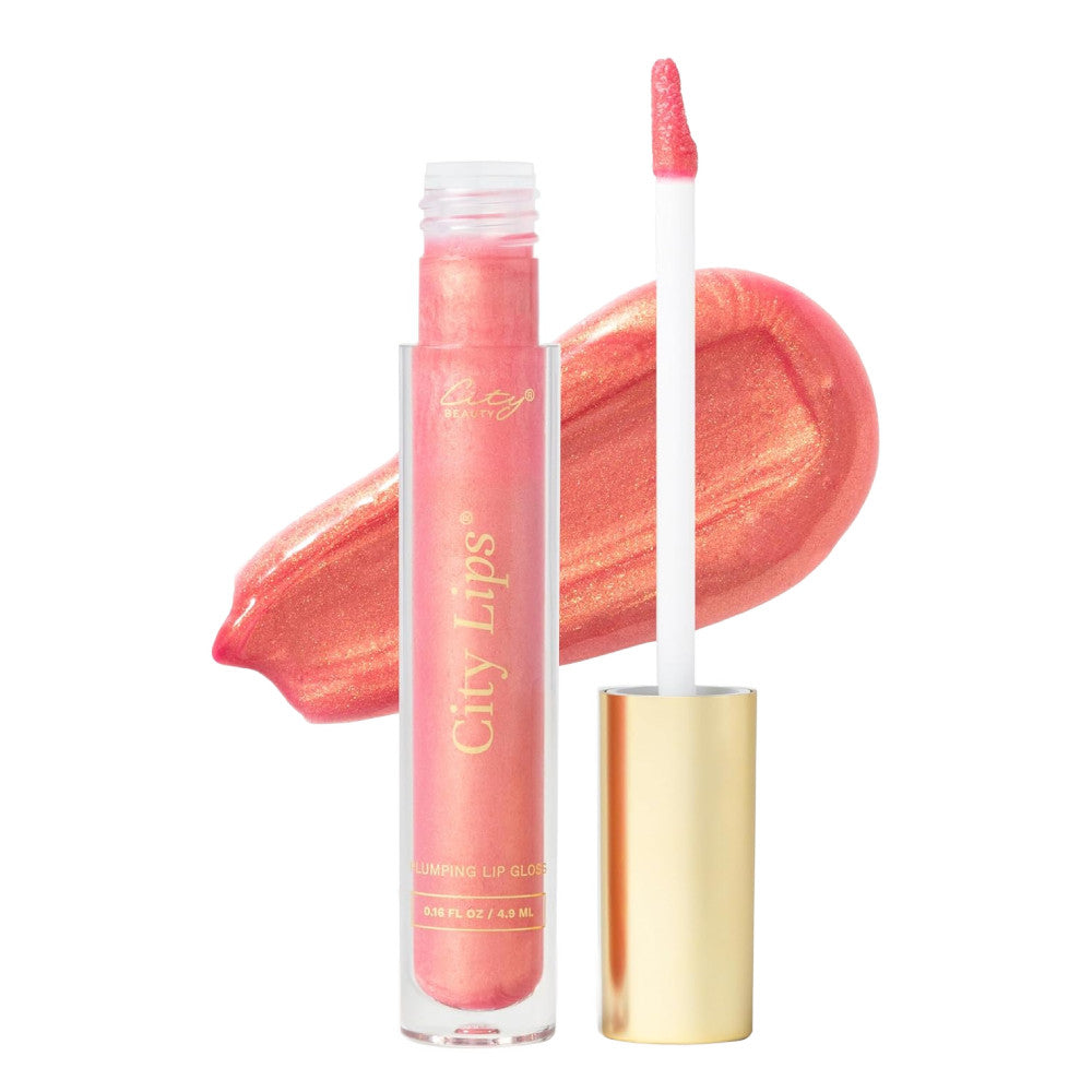 City Lips Color Plumping Lip Gloss- Sun Diego