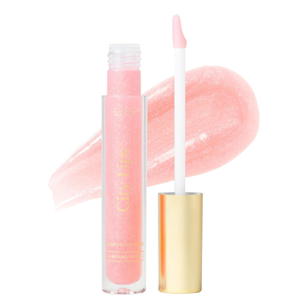 City Lips Color Plumping Lip Gloss- Tinsel Town