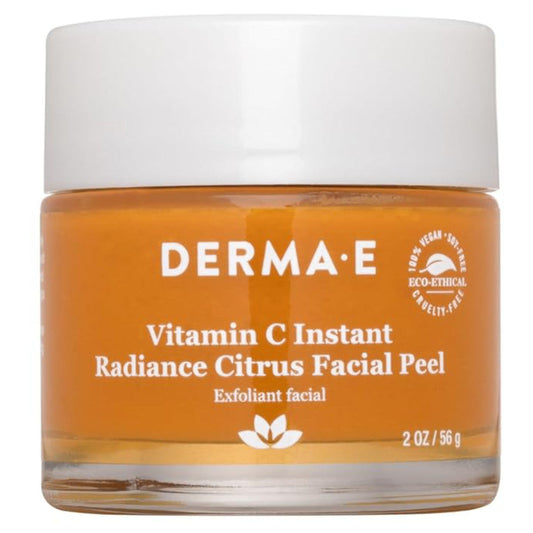 Derma E Vitamin C Instant Radiance Citrus Facial Peel 2 Oz