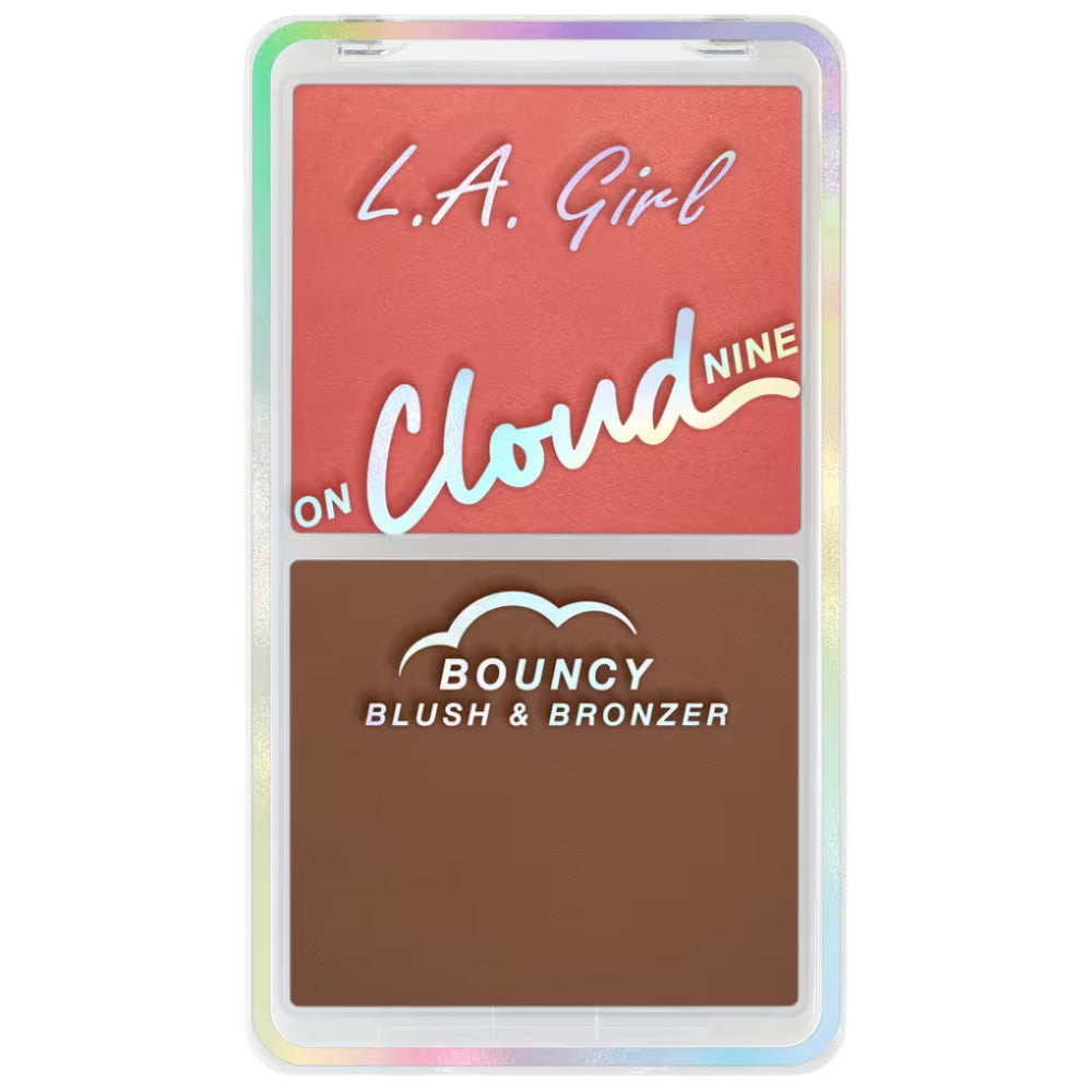 LA Girl on Cloud 9 Bouncy Blush/Bronzer-Coral Bliss