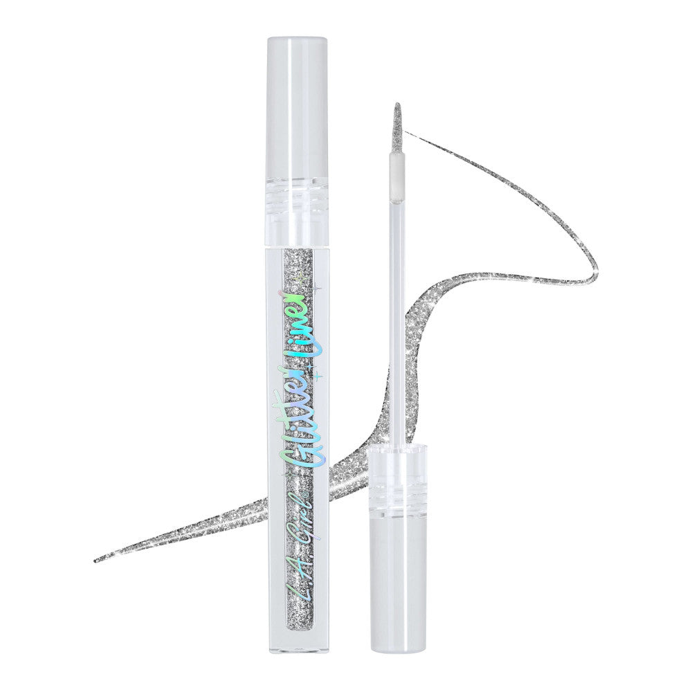 LA Girl Glitter Eyeliner-Silver Sparkles
