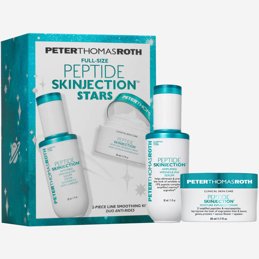 Peter Thomas Roth Full Size Peptide Skinjection Stars 2 pc Line Smoothing Set
