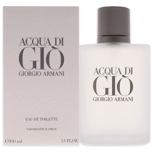 Giorgio Armani Acqua Di Gio Mens Eau De Toilette Refillable Spray 3.4 oz