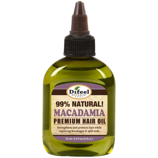 Difeel Premium Hair Oil-macadamia 2.5 oz