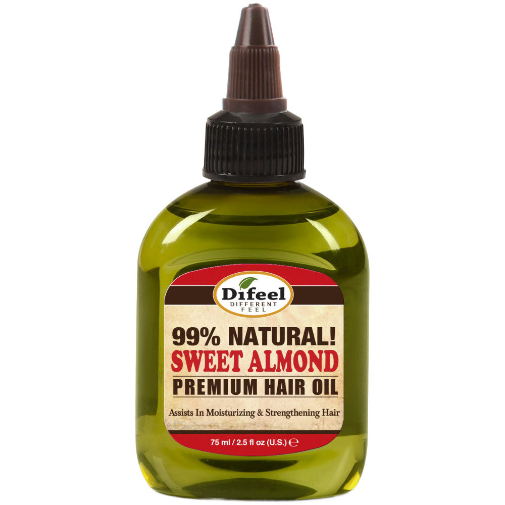 Difeel Premium Hair Oil-sweet Almond 2.5 oz