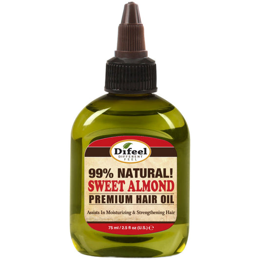 Difeel Premium Hair Oil-sweet Almond 2.5 oz