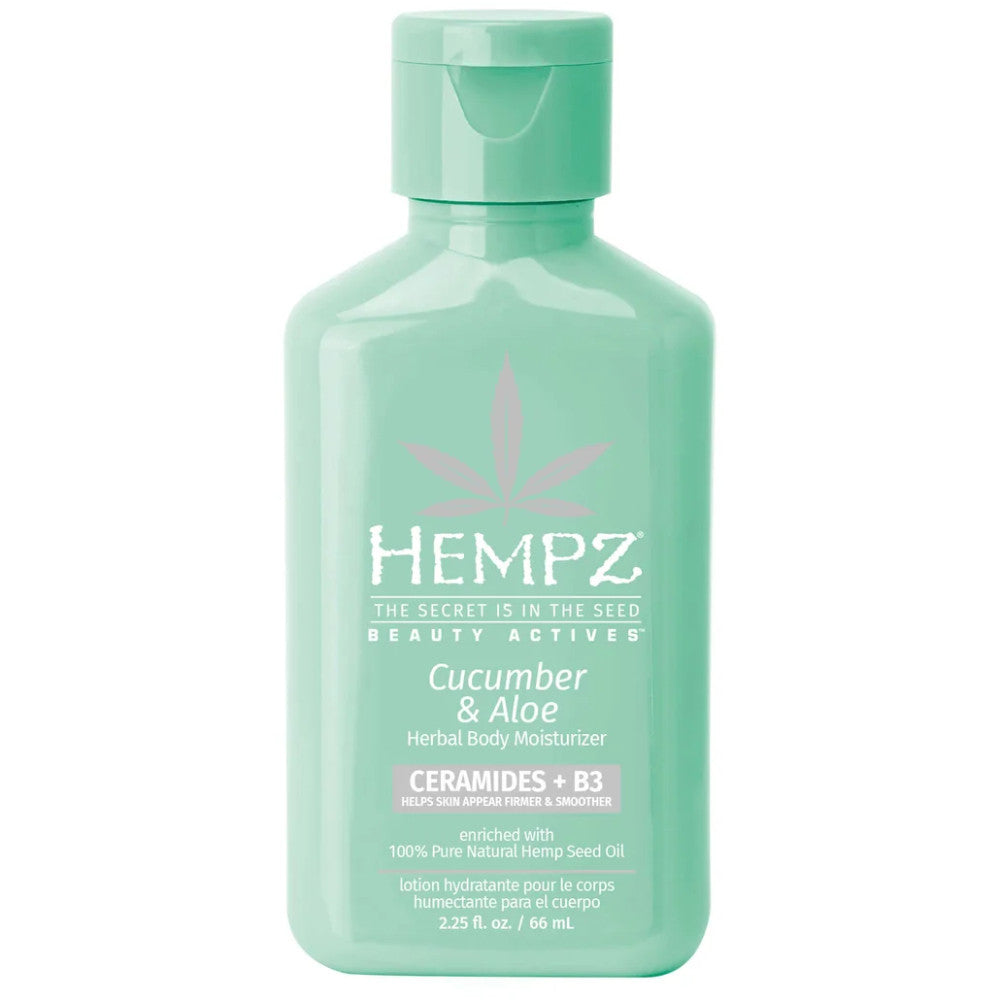 Hempz Cucumber and Aloe Herbal Body Moisturizer 2.25 oz