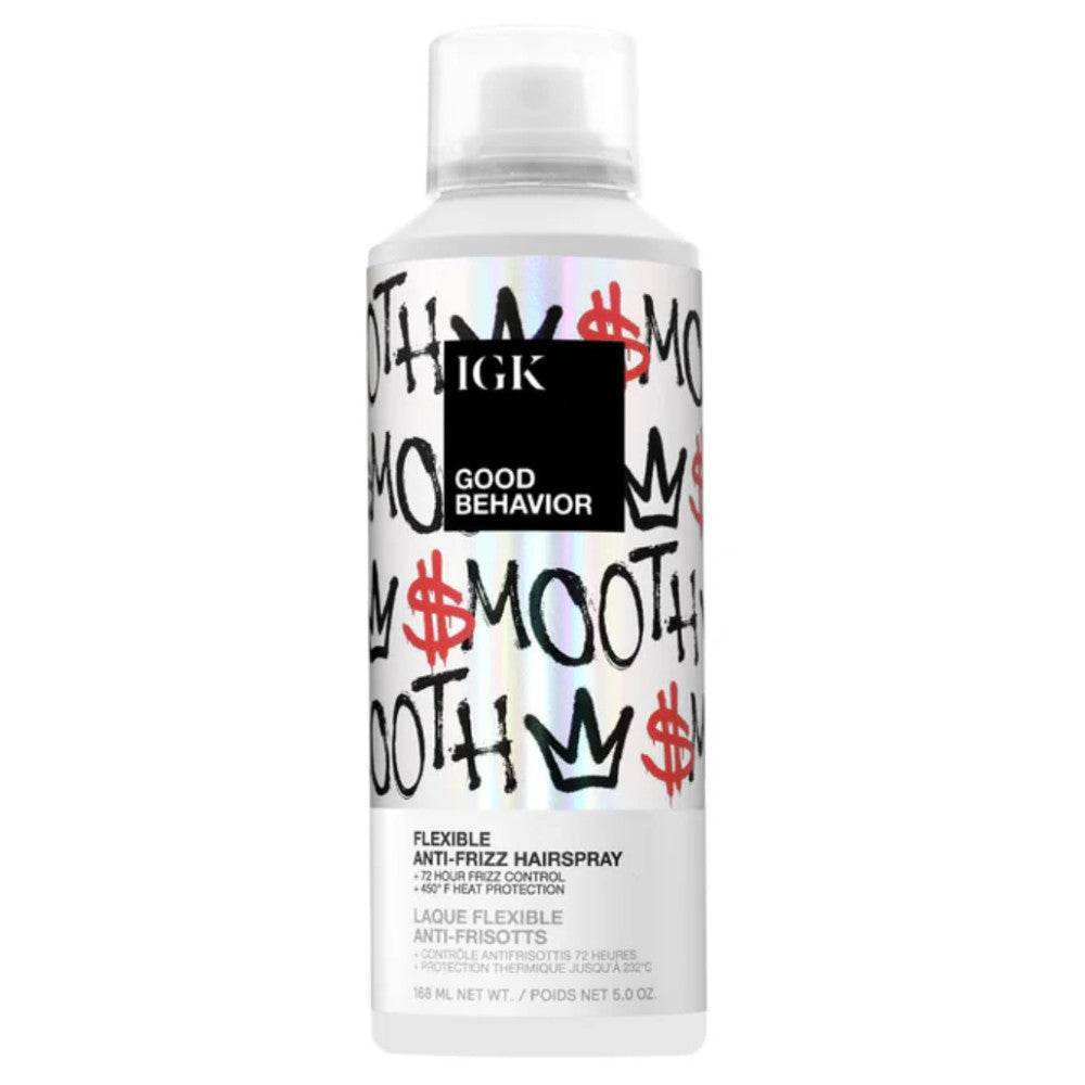 IGK Good Behavior Flexible Anti-Frizz Hairspray 5 oz