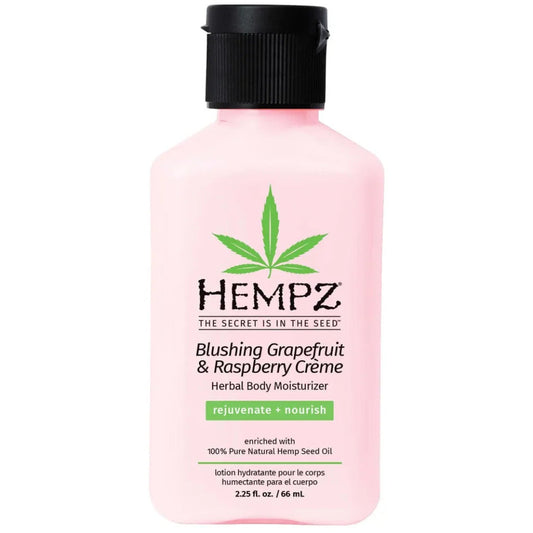 Hempz Blushing Grapefruit and Raspberry Creme Herbal Body Moisturizer 2.25 oz