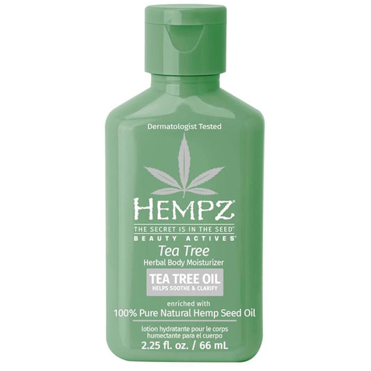 Hempz Tea Tree Herbal Body Moisturizer 2.25 oz