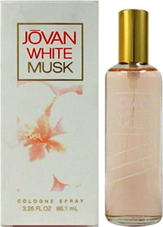 JOVAN WHITE MUSK WOMEN`S COLOGNE SPRAY 3.25 OZ
