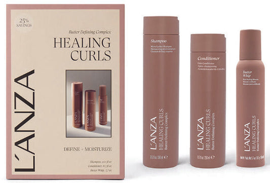 Lanza Healing Curls Holiday Trio