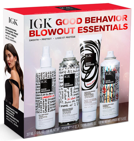 IGK Smoothing Holiday Kit