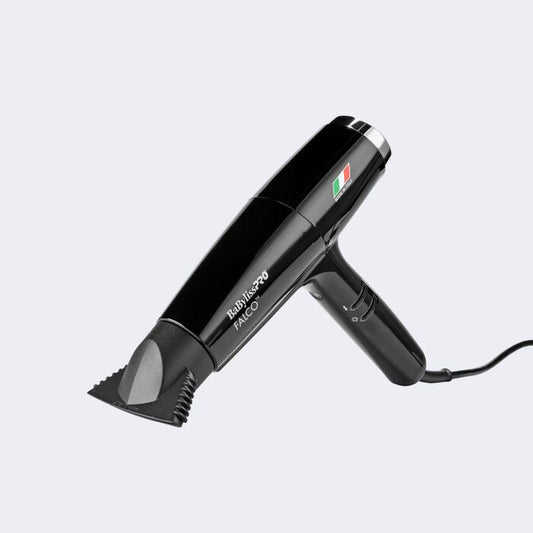 Babyliss Pro Nano Titanium Professional Italian High-Speed Falco Dryer-Black