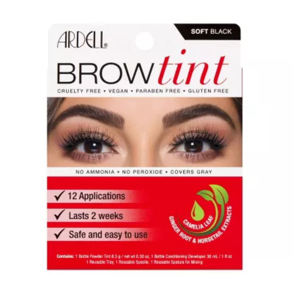 Ardell Brow Tint-soft Black 12 Ct