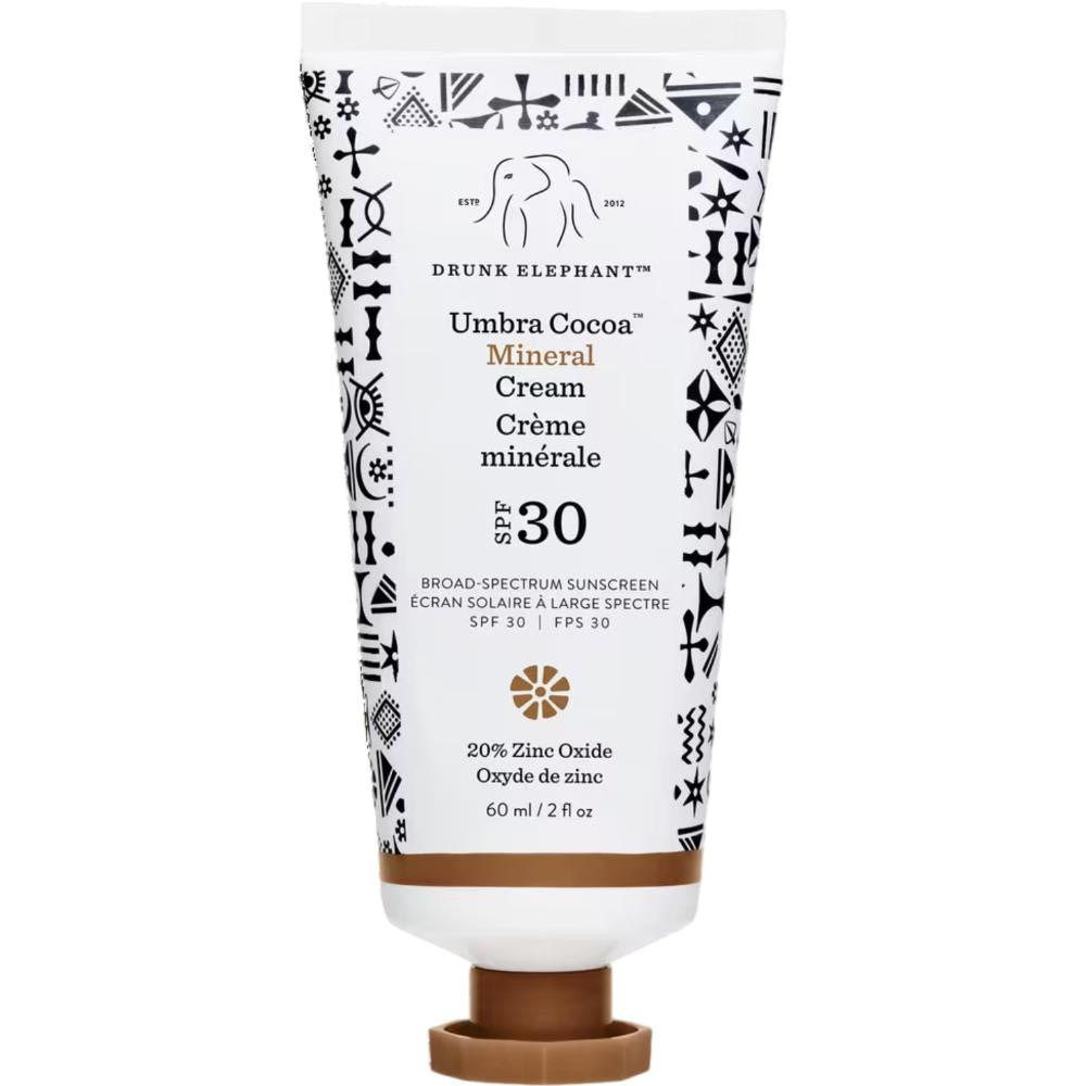 Drunk Elephant Umbra Cocoa Mineral Cream SPF30 2 oz
