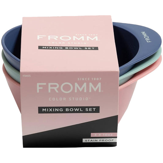 Fromm Color Bowl 10 oz Assorted Colors 3 Pack
