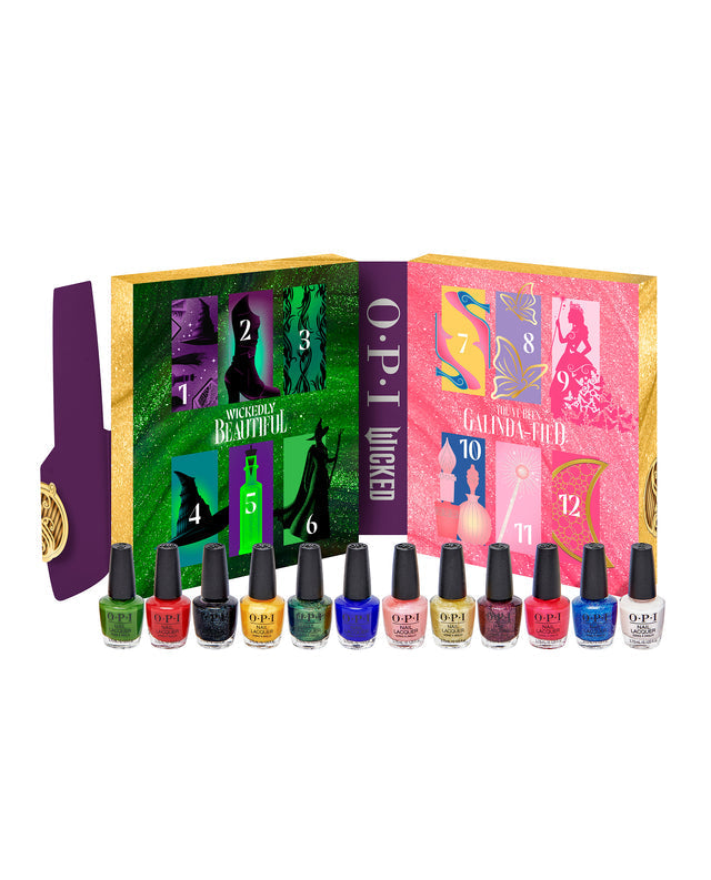 OPI Nail Polish 12 Piece Mini Advent Calendar- Wicked Collection