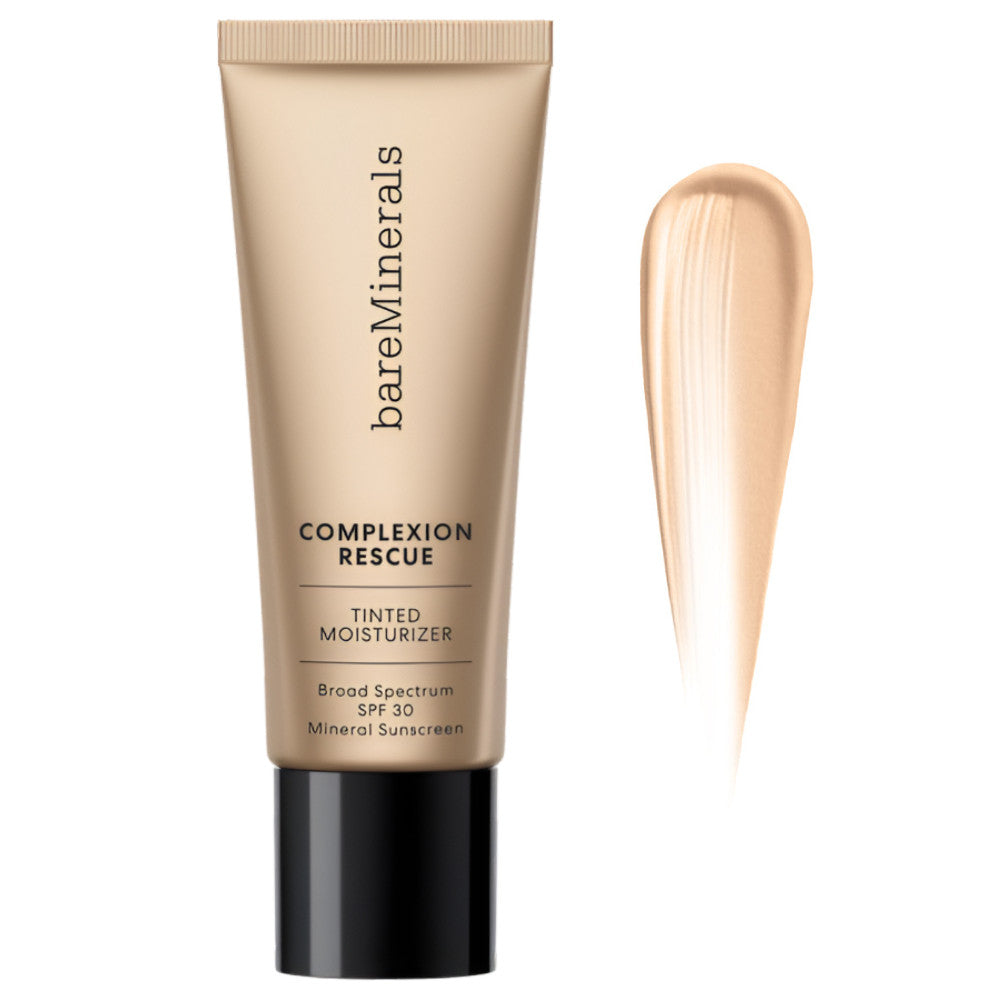 Bare Minerals Complexion Rescue Tinted Hydrating Gel CreamFoundationBARE MINERALSShade: Opal 01, Birch 1.5, Vanilla 02, Buttercream 03, Suede 04, Wheat 4.5, Natural 05, Bamboo 5.5, Ginger 06, Desert 6.5, Tan 07, Dune 7.5, Spice 08, Terra 8.5, Chestnut 09,