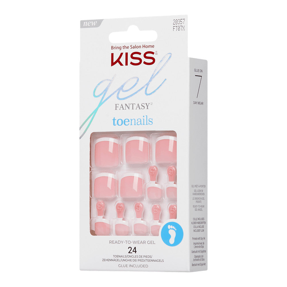 Kiss Gel Fantasy Toenails- Chase It