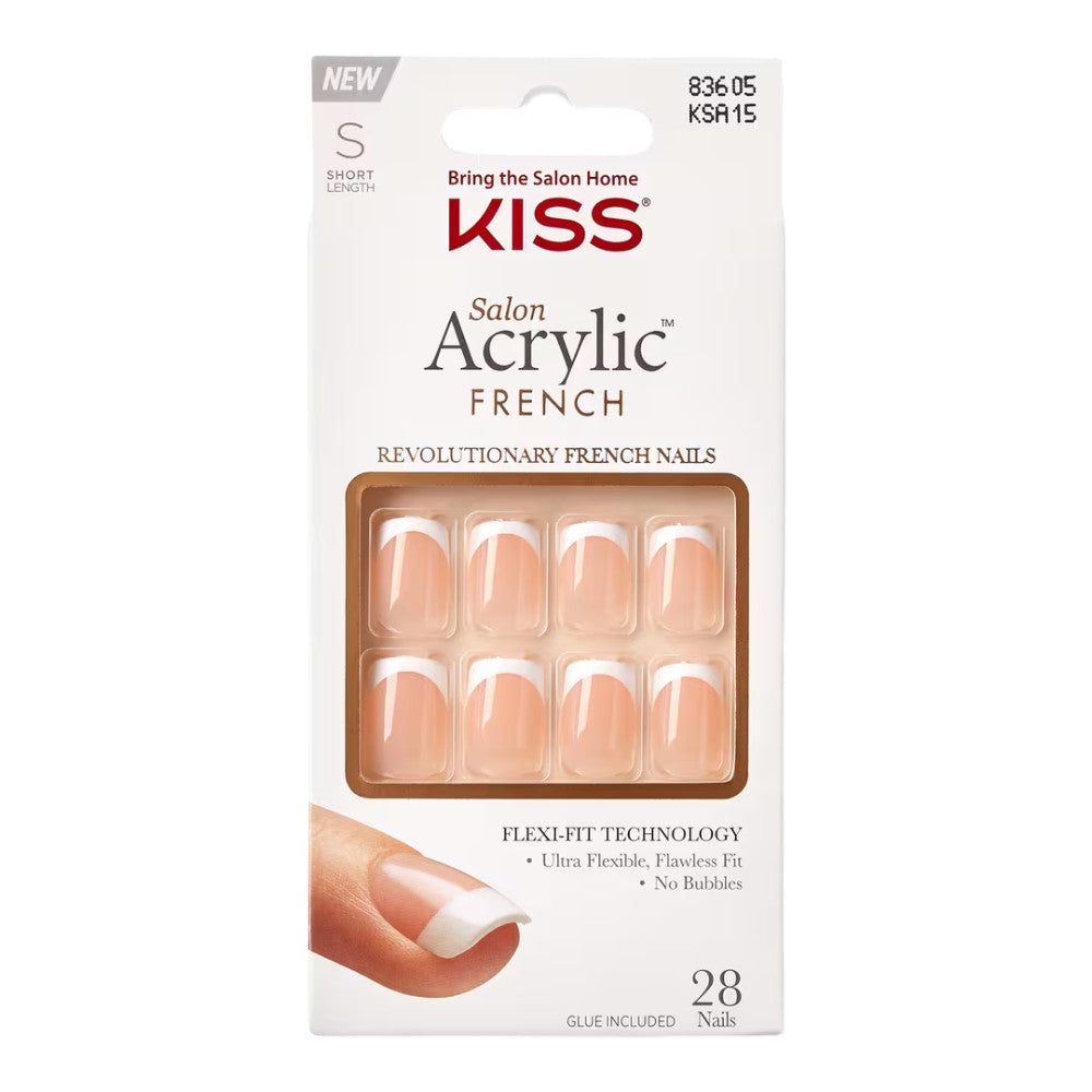 Kiss Salon Acrylic French- Bonjour