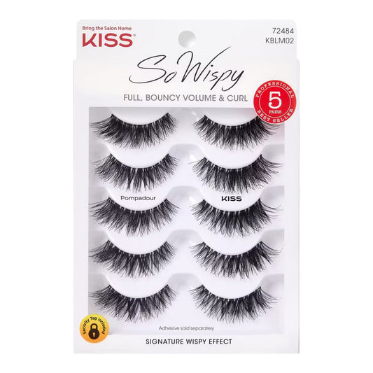 Kiss Looks So Natural Lashes Multipack- Signature Wispy Effect