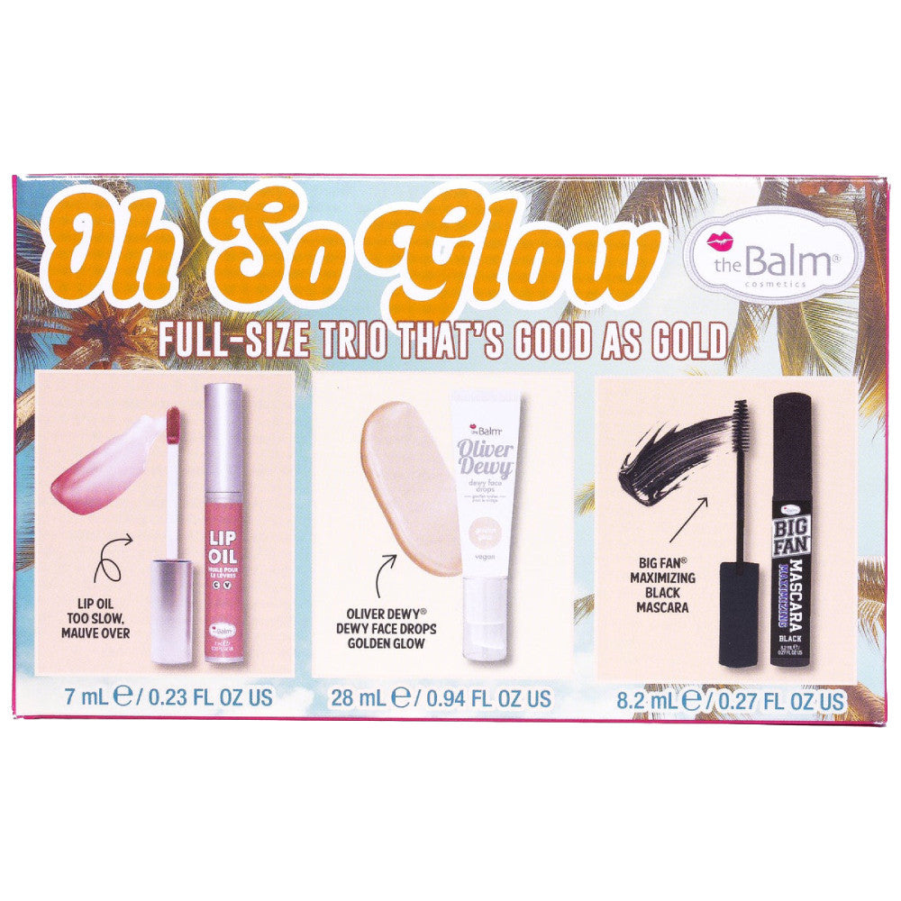 The Balm Oh So Glow Holiday Trio Set