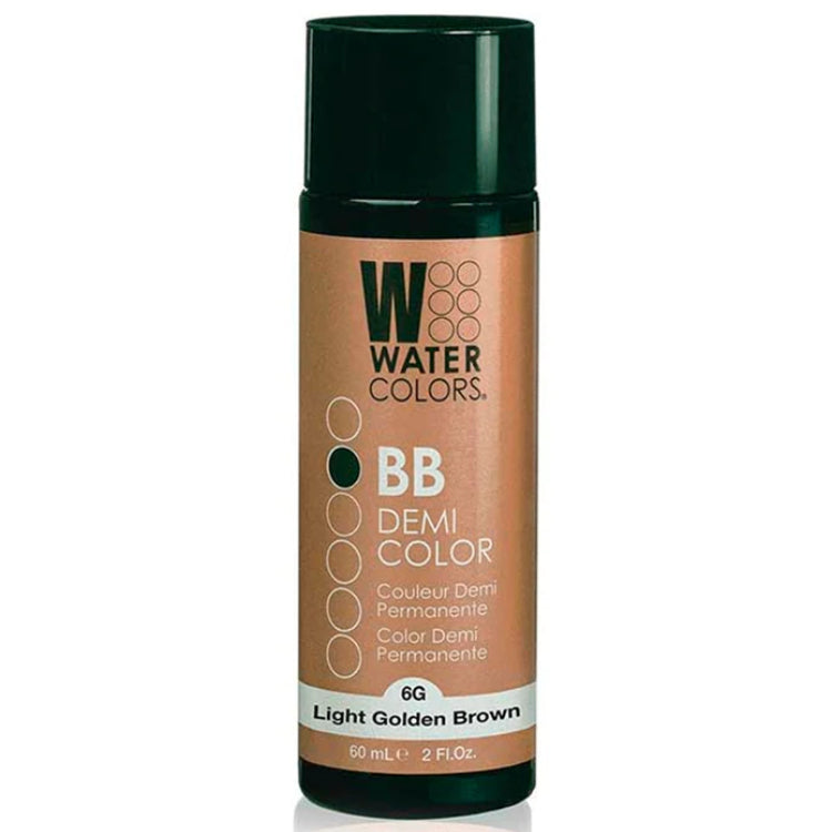 Tressa Watercolors BB Demi-Permanent Hair ColorHair ColorTRESSAColor: 6G Light Golden Brown