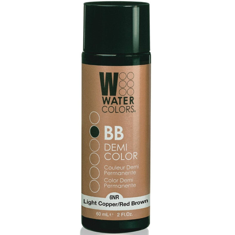Tressa Watercolors BB Demi-Permanent Hair ColorHair ColorTRESSAColor: 6N/R Light Copper Red Brown