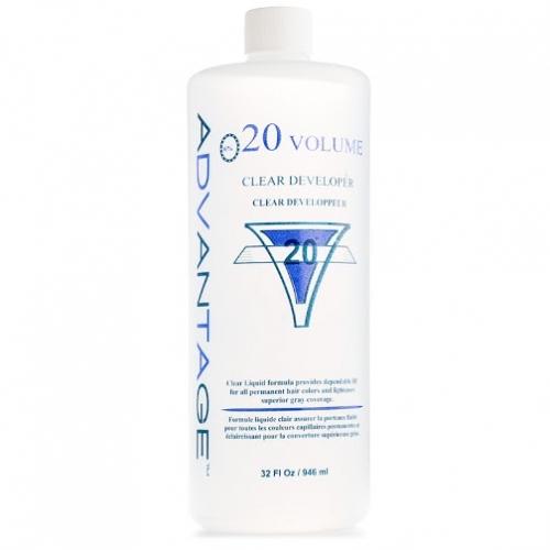 Advantage 20 Volume Clear DeveloperDeveloperADVANTAGESize: 32 oz