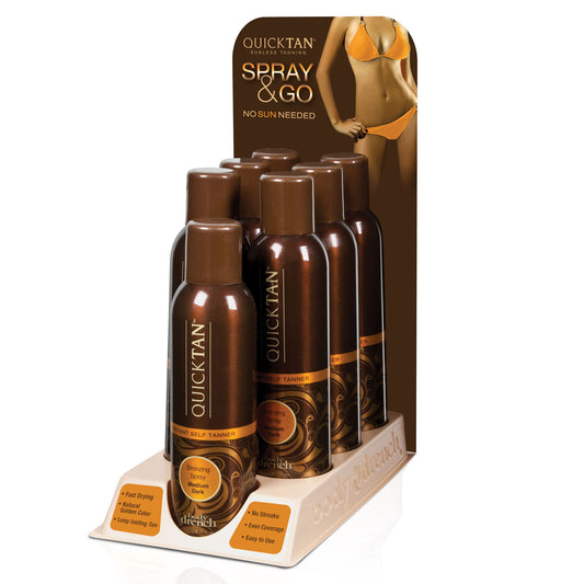 Body Drench Quick Tan Display