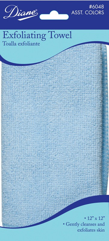 DIANE EXFOLIATING TOWEL ASSORTED COLORSDIANE