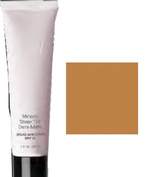 I BEAUTY MINERAL SHEER TINT DEMI-MATTE SPF20 MEDIUM/DEEPI BEAUTY