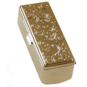 ILLUSIONS LIPSTICK HOLDER-EMB SHINY SLVR S-317ILLUSIONS