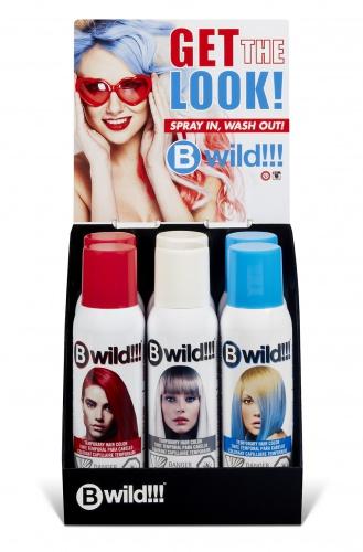 Jerome Russell B Wild Temporary Hair Color Spray 3.5 ozHair ColorJEROME RUSSELLShade: Bengal Blue, Jaguar Green, Lynx Pink, Panther Purple, Siberian White, Tiger Orange, Cougar Red