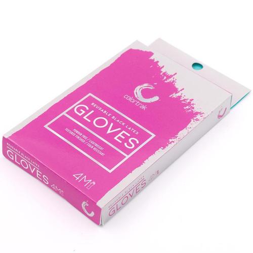 Colortrak Gloves-Black Reusable Medium 4 packHair Color AccessoriesCOLORTRAK