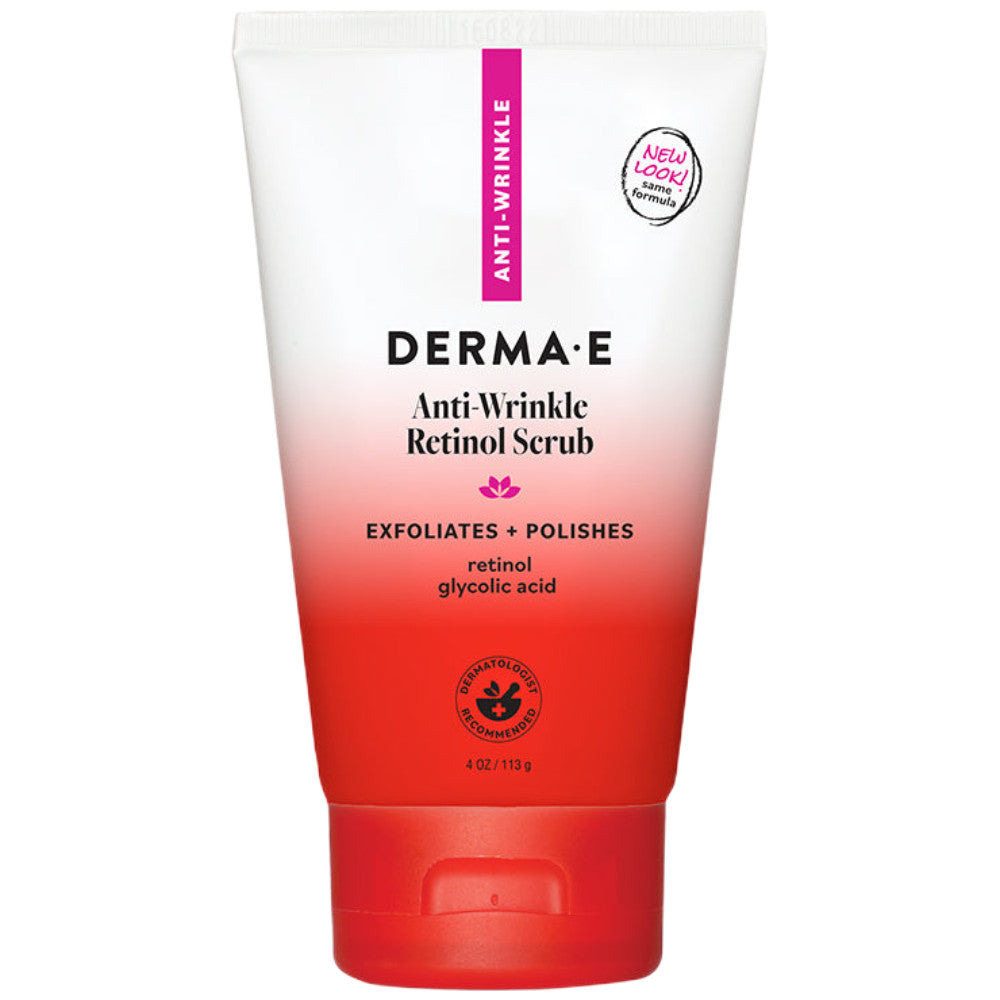 Derma E Anti Wrinkle Vitamin A Glycolic Scrub 4 oz