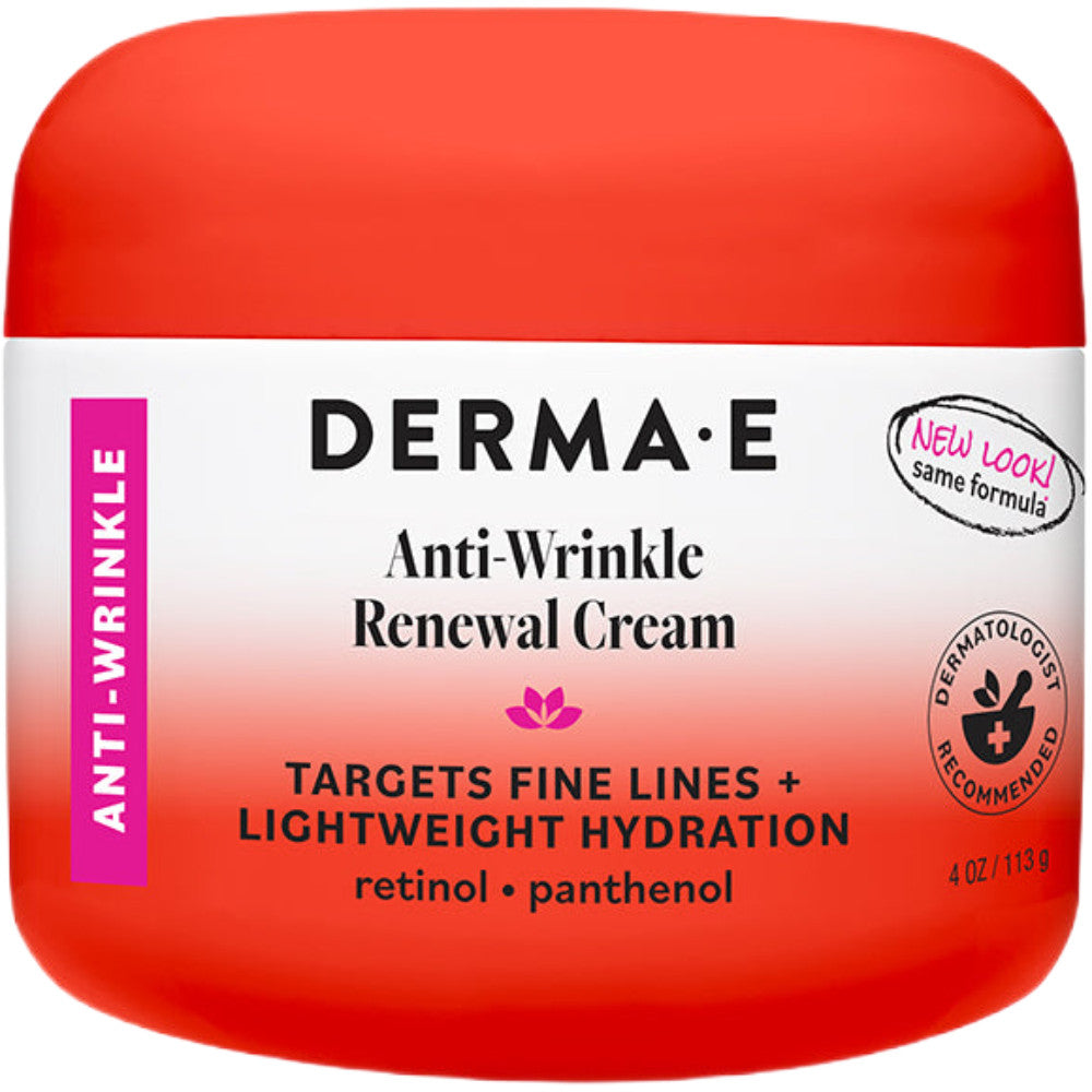 Derma E Anti Wrinkle Renewal Creme 4 oz