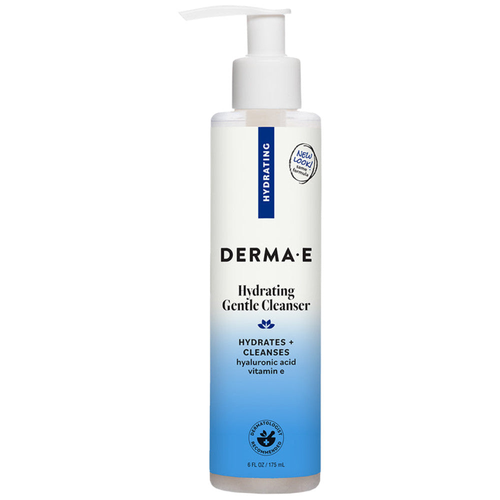 Derma E Hydrating Cleanser with Hyaluronic Acid 6 oz