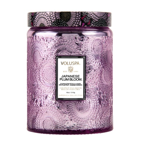 Voluspa Large Jar Candle Japanese Plum Bloom 18 ozCandlesVOLUSPA