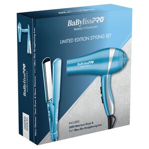 Babyliss Pro Nano Titanium Limited Edition Styling Set 2pcHair DryerBABYLISS PRO