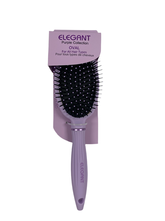 Elegant Brush #712 Large Oval-Purple