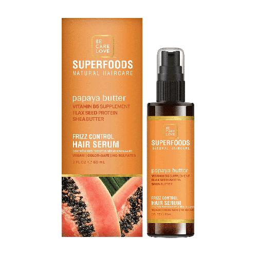 Be.Care.Love SuperFoods Papaya Frizz Control Leave-In Hair Serum 2 ozHair Oil & SerumsBE.CARE.LOVE