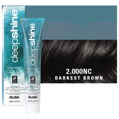 Rusk DeepShine Pure Pigments Hair ColorHair ColorRUSKShade: 2.000Nc Darkest Brown