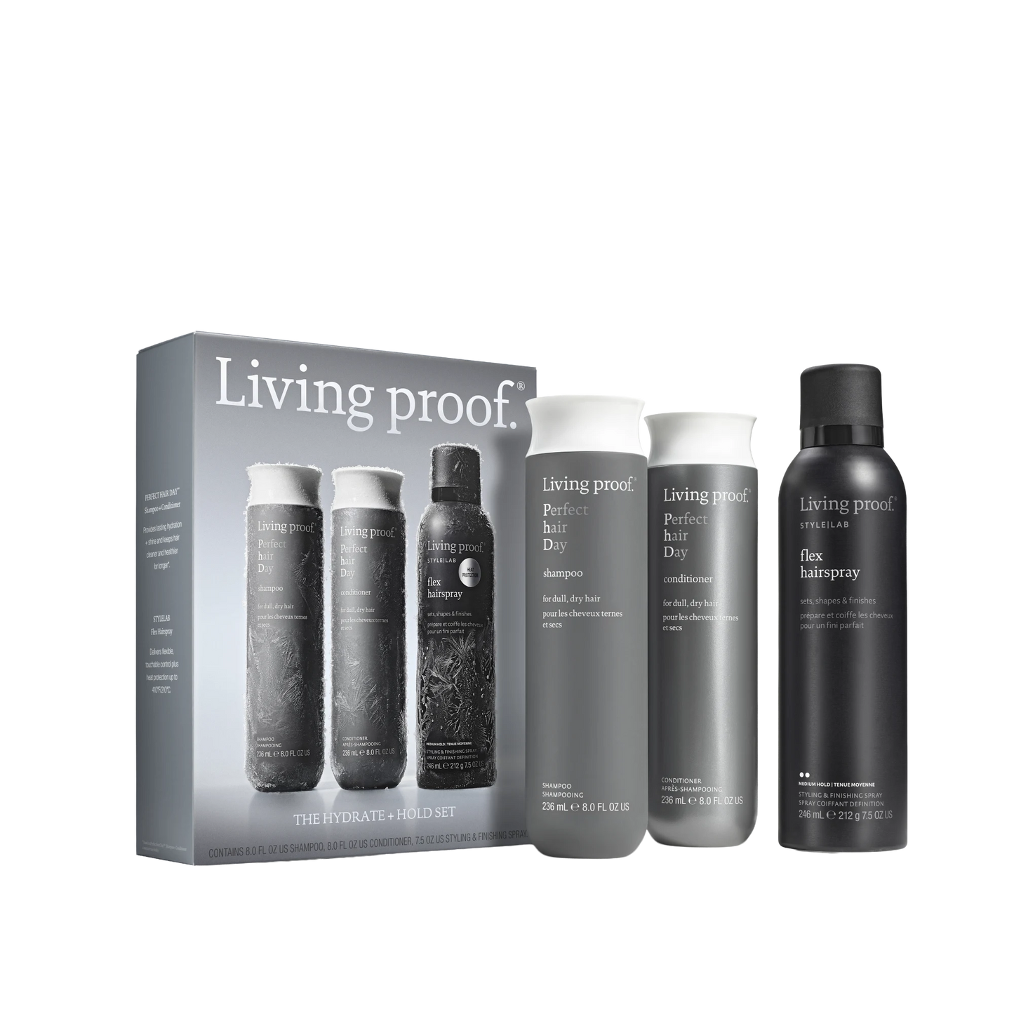 Living Proof Hydrate + Hold Holiday Set
