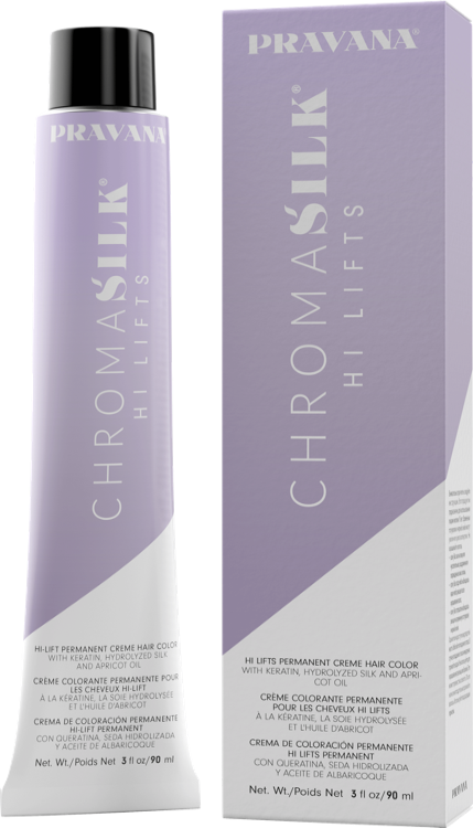 Pravana Hi-Lifts Hair ColorHair ColorPRAVANAColor: 0 Champagne, 6 Cool Violet, 7 Violet Blue, 8 Light Violet, 9 Pale Violet