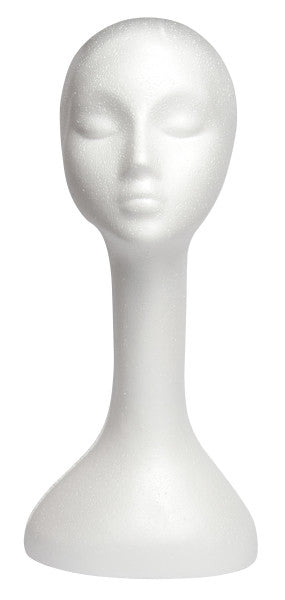 Diane Styrofoam Wig Head Long Neck