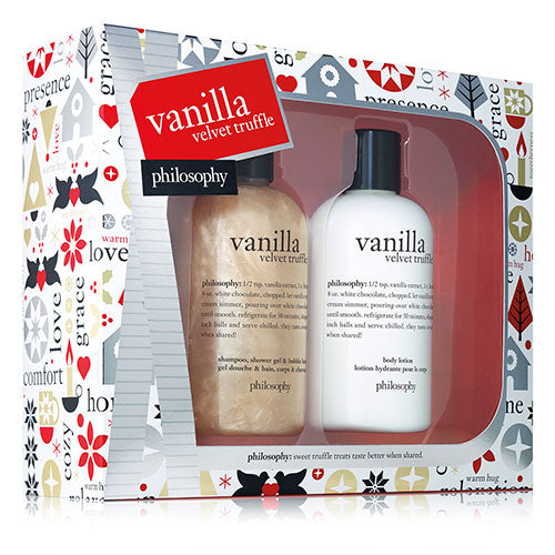 Philosophy Vanilla Velvet Truffle Christmas DuoBody CarePHILOSOPHY