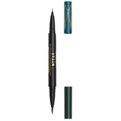 Stila Stay All Day Dual Ended Liquid Eyeliner- Teal/Intense Jade